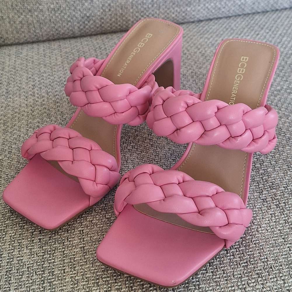 BCBGeneration Finaa Hot Pink Heels